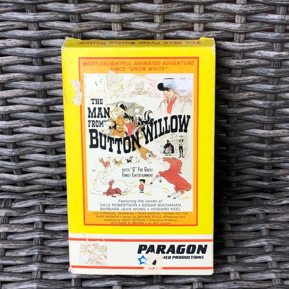 The Man From Button Willow BETA•BETAMAX 1982